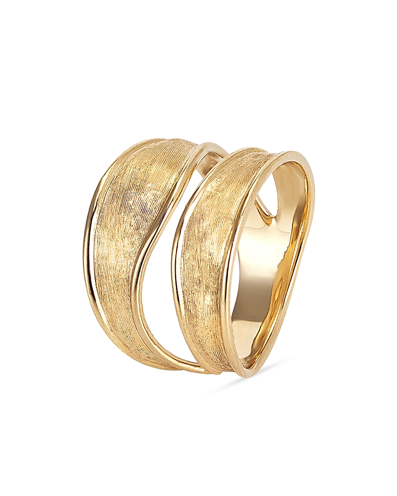 Marco Bicego 18k Lunaria Yellow Gold Split Ring Size 7 In Gold