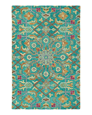 Kaleen Chancellor Cha11 Runner Area Rug, 2'6 X 8' In Teal