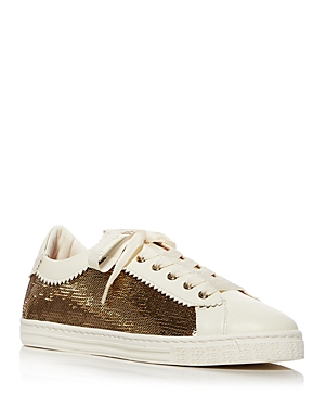 Agl Women's Sade Sequined Sneakers
