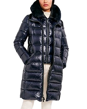 Dawn Levy - Kat Shearling Trimmed Puffer Coat