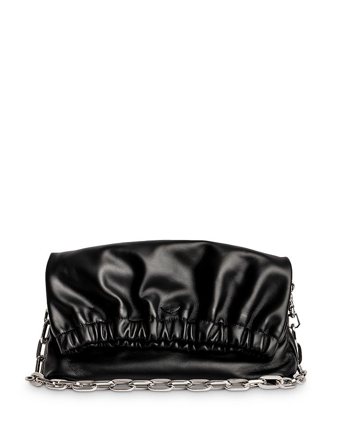 Womens Bags Clutches and evening bags Zadig & Voltaire Rockyssime Bag in Black 