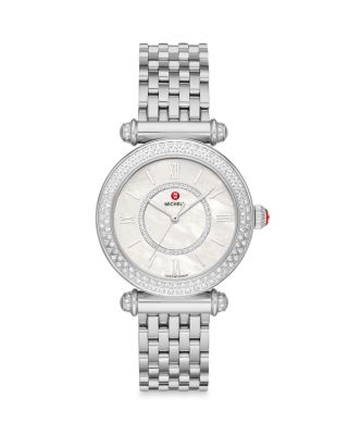 MICHELE Caber Stainless Steel Diamond Watch, 35mm (40% off  display picture 2