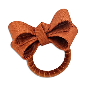 Shop Juliska Tuxedo Evergreen Napkin Ring In Orange