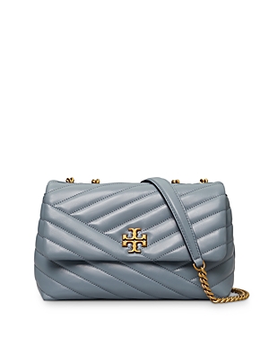 TORY BURCH KIRA CHEVRON SMALL LEATHER CROSSBODY,64963