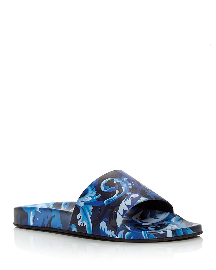 Versace men's slide sandals sale