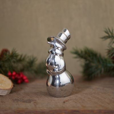Miniature Snowman Figurine