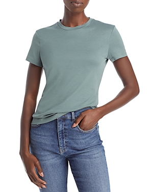 Theory Apex Tiny Tee In Viridian