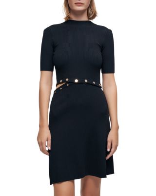 Maje Rosalie Two Piece Rib Knit Dress | Bloomingdale's