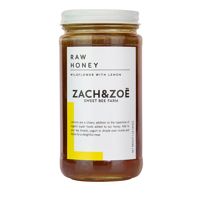 Zach and Zoe Sweet Bee Farm - Raw Wildflower Honey with Lemon