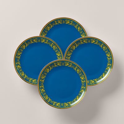 LX Remix Blue Accent Plate, Set of 4