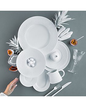 Bernardaud - Ecume White Dinnerware Collection