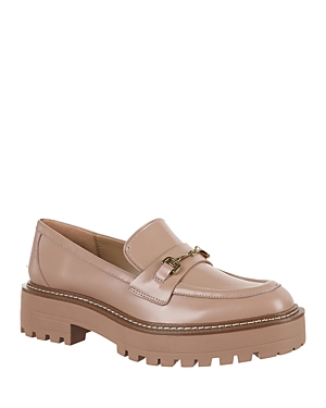 Sam Edelman Women's Laurs Chunky Sole Loafers In Maple Sugar Leather