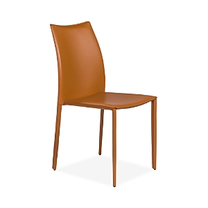 Euro Style Dalia Stacking Side Chair, Set Of 2 In Light Past