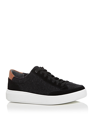 Vince Men's Dawson Low Top Sneakers In Charcoal