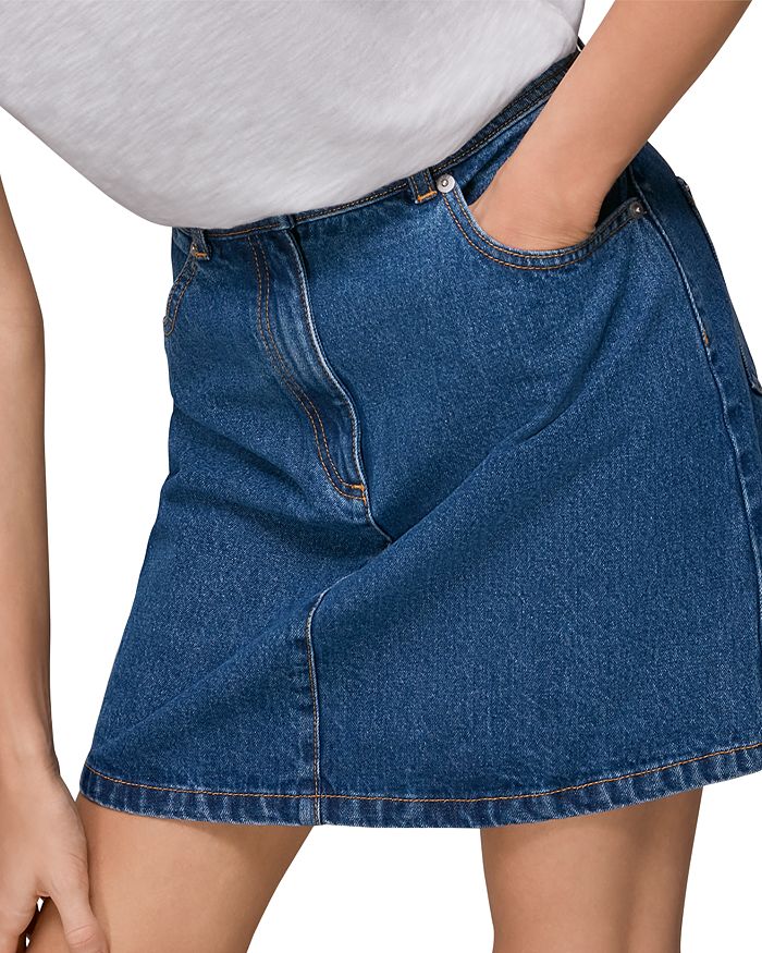 Whistles Denim Mini Skirt Bloomingdale's