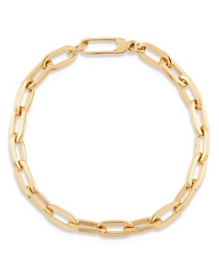 Alberto Amati - 14K Yellow Gold Oval Link Chain Bracelet