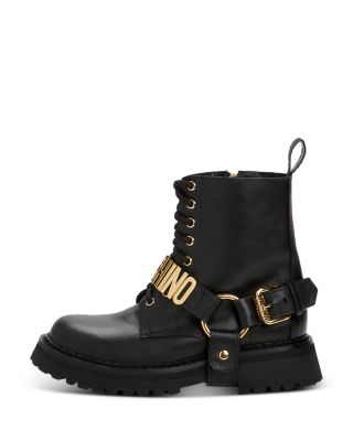 moschino booties