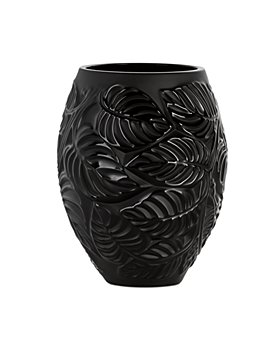 Lalique - Feuilles Vase