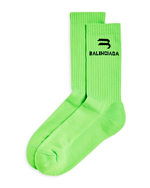 Balenciaga Logo Sports Socks