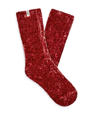 Ugg Leda Cozy Crew Socks In Autumn