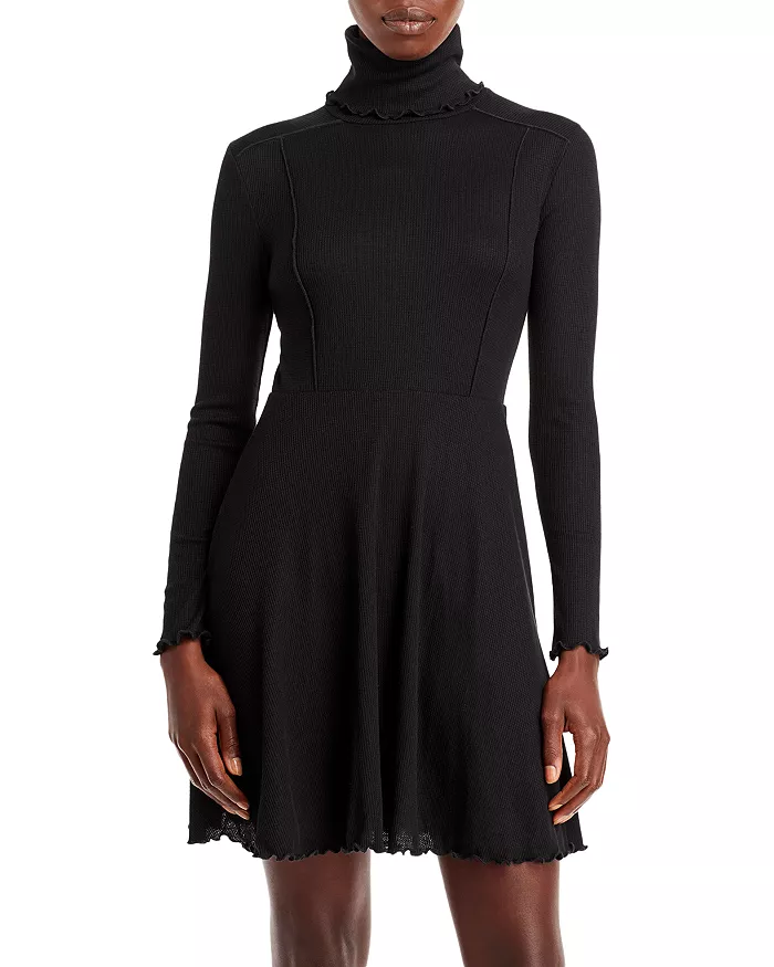 Bloomingdales: AQUA Turtleneck Knit Dress – 100% Exclusive $30.80