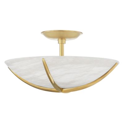 Hudson Valley - Wheatley 4 Light Semi Flush