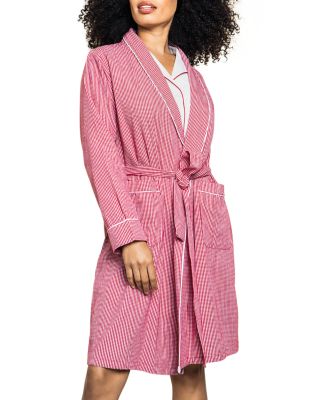 Mommy & Me Red Mini Gingham Robe