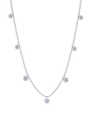 Graziela Gems Women's Floating Diamond 18k White Gold & 1.03 Tcw Diamond Necklace In White