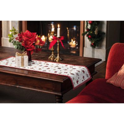 Toy's Delight Extra Long Embroidered Runner
