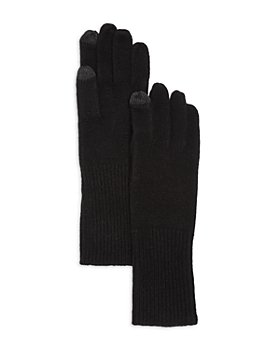 Pre-owned Cashmere Mittens In Black