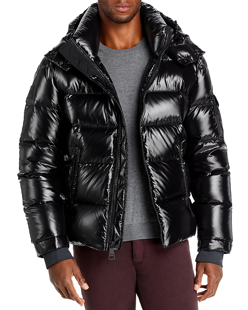 Sam Glacier Down Coat In Black