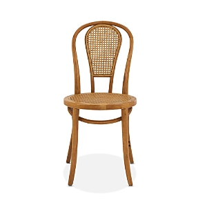 Euro Style Liva Side Chair, Set Of 2 In Walnut
