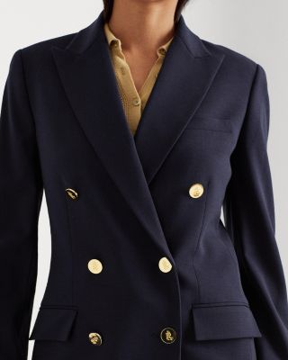 Wool Crepe Blazer