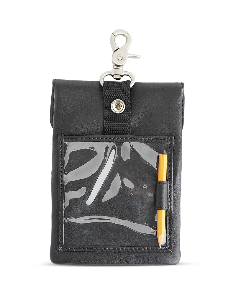 Royce New York Clip On Leather Golf Pouch