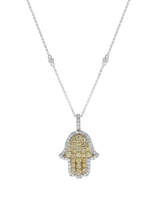 bloomingdales hamsa necklace