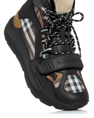 Burberry Women's Ramsey Vintage Check High Top Sneakers