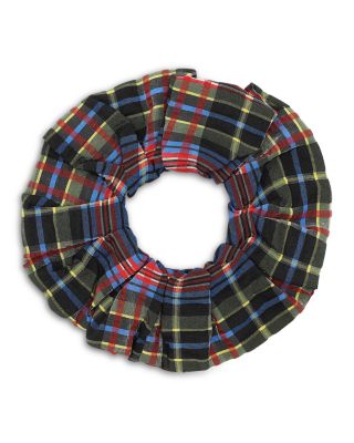 GANNI - Plaid Scrunchie