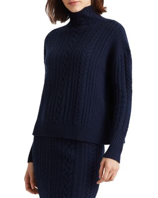 Ralph Lauren - Cable Knit Wool & Cashmere Sweater