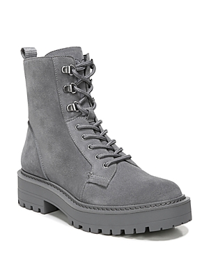 Sam Edelman Women's Garret Lace Up Booties In River Rock