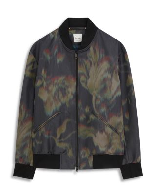 floral print bomber jacket mens