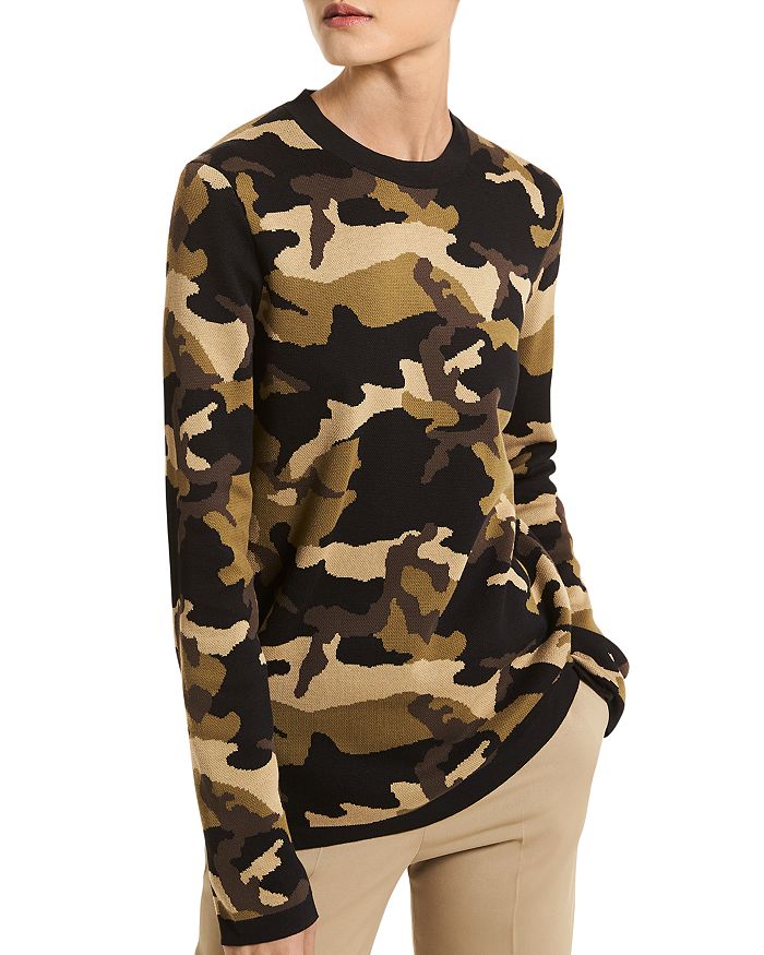 Michael kors hot sale camo sweater