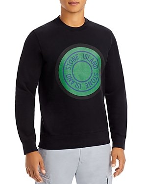 Stone Island Cotton Logo Sweatshirt