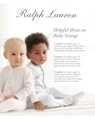 Ralph Lauren Girls' Layette Reversible Printed Receiving Blanket - Baby