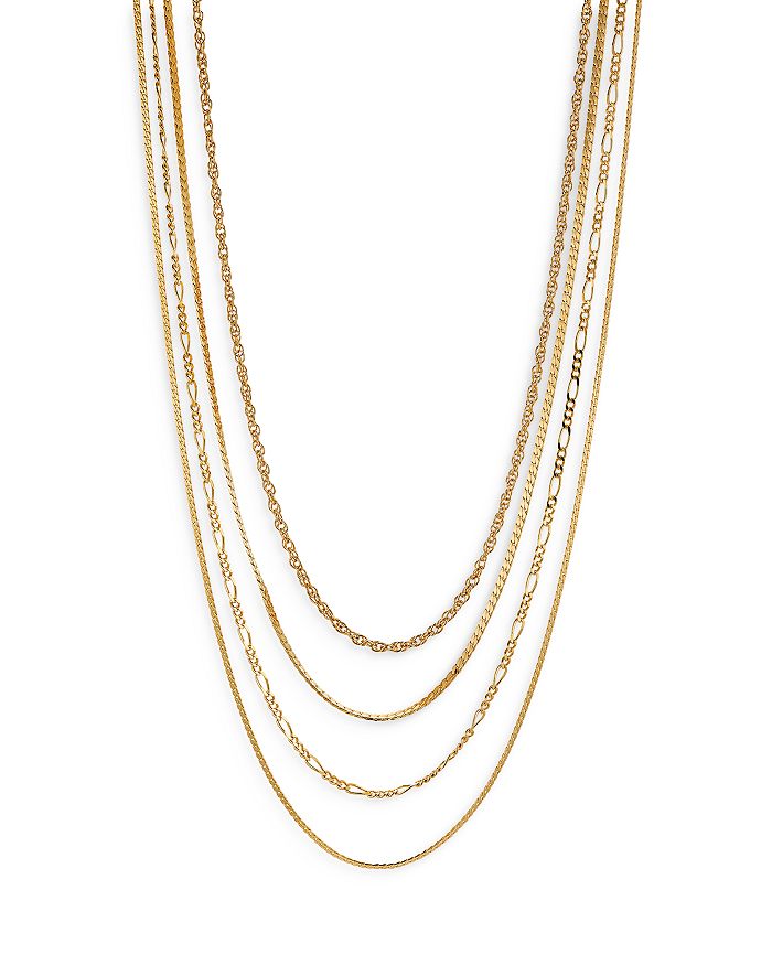 Nadri Gemma Multi Chain Layered Necklace, 15