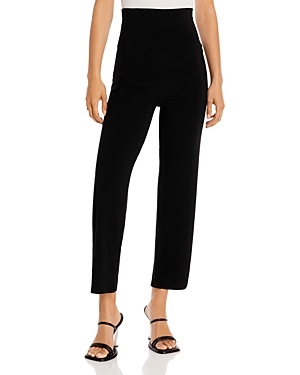 Norma Kamali Pull On Pencil Trousers In Black