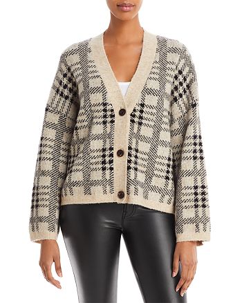 rails reese plaid cardigan