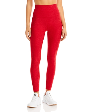 BEYOND YOGA HIGH-WAIST MIDI SPACE-DYE LEGGINGS,SD3243
