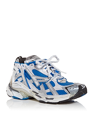 Balenciaga Runner Low-top Sneakers In Navy/multi
