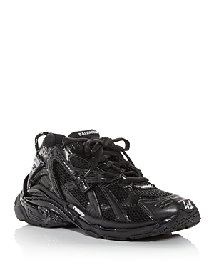 Balenciaga Track Laminated-panels Sneakers In Noir