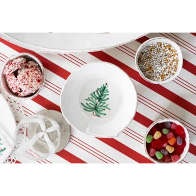 Melamine Lastra Holiday Stacking Cereal Bowl